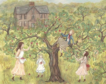 Little Women - Greeting Card - Folded Card