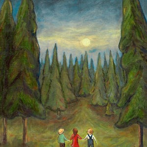 Into the Woods - Cartão de Saudações - Cartão Dobrado