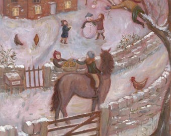 Home - Giclee Fine Art Print (8 x 10 inches)