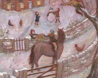 Original Oil Painting 'Home'