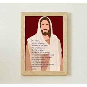 The Lord’s Prayer - Digital Print - Poster