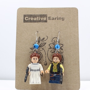 Creative Earrings Set - &quot;You are always my Princess!&quot; Han and Leia Earrings