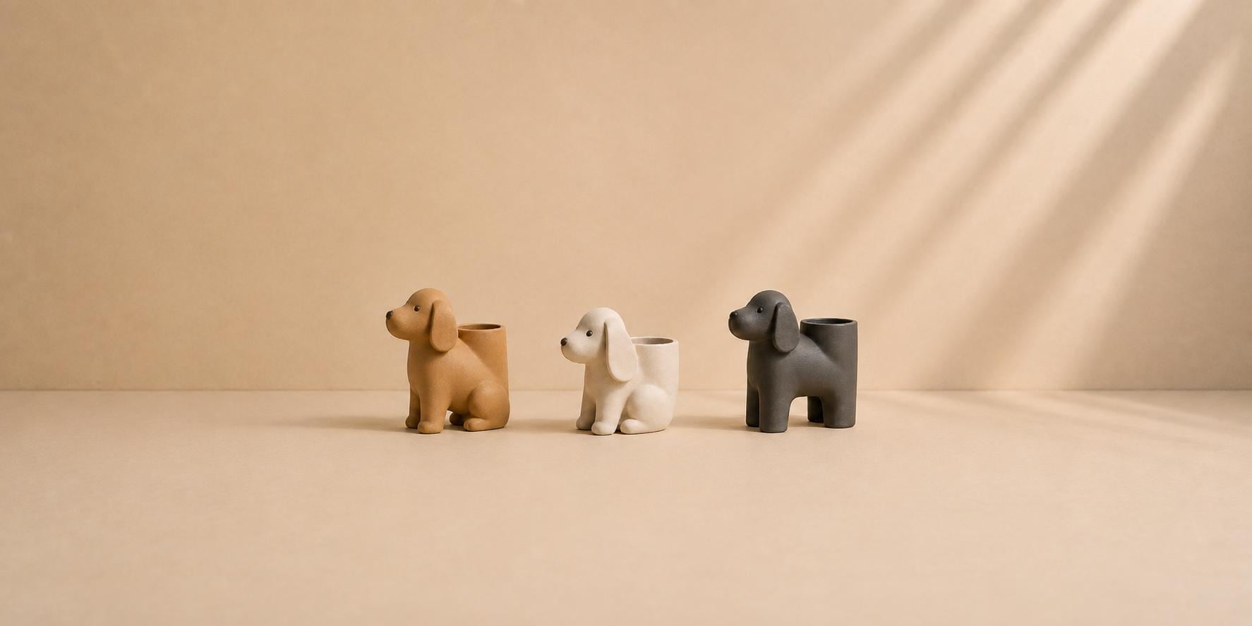 Dog head vase - Etsy 日本