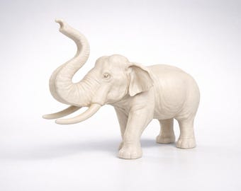 3D Elephant STL, 3D Elephant Printing File, 3D Elephant Model, 3D Elephant Decor STL File, Ready To Print, Decor With STL File