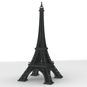 Archivo STL de la Torre Eiffel 3D, archivo de impresión de la Torre Eiffel 3D, impresión 3D, regalo para novia, impresión de la Torre Eiffel 3D, listo para imprimir