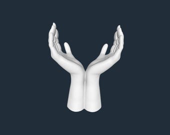 3D Handständer STL-Datei, 3D Haltemutter, Druck, digitaler Dowload