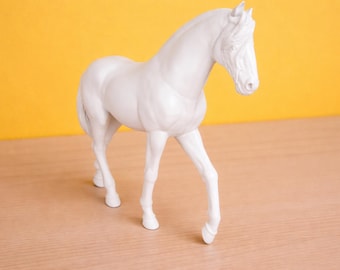 3D Friesian Horse Model, Statue Printing File (STL File), Digital Download, Print, Decor