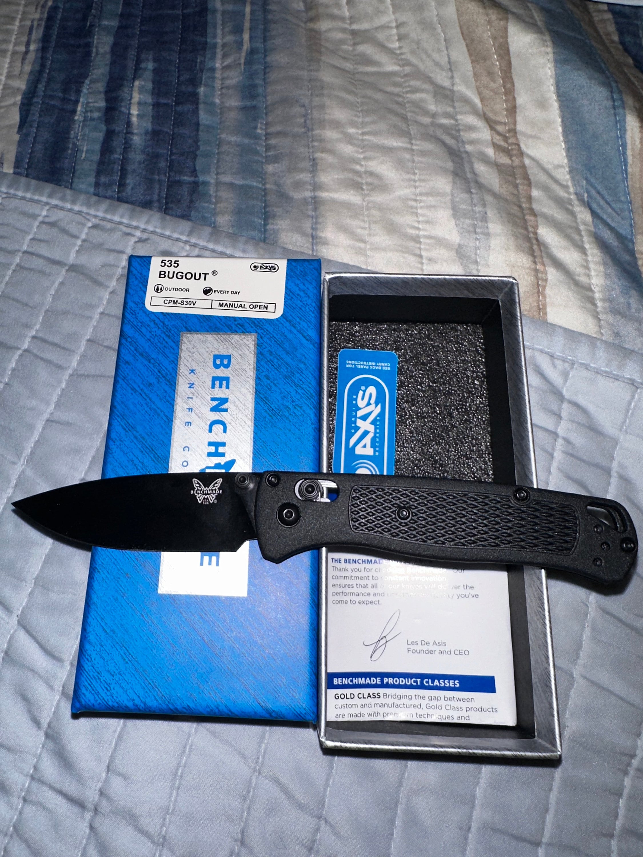 Black Blade Knife 