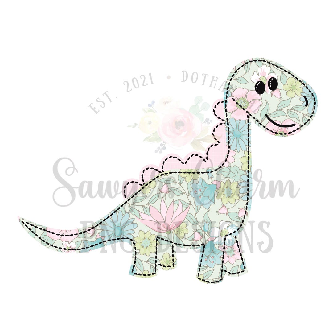 PNG Faux Applique Printable File/sublimation/heat Transfer Design