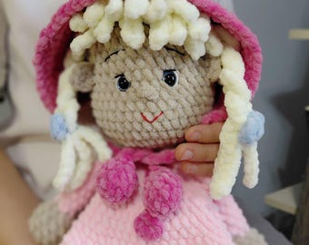 Patrón de amigurumi para acurrucarse en crochet (PDF)
