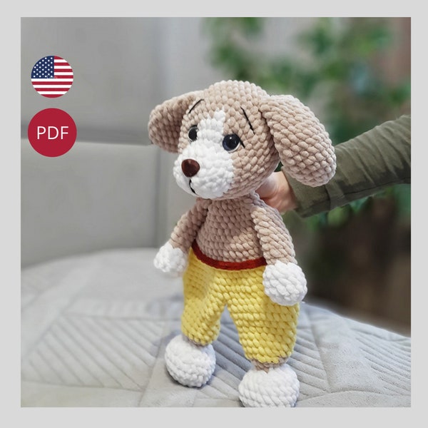 Crochet  snuggler toy pattern , crochet puppy snuggler amigurumi pattern , crochet plushies dog pattern , crochet titorials pattern.