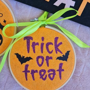 Halloween ornament Trick or treat,  Halloween decoration