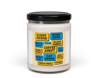 Wax Candle Scented Soy Candle