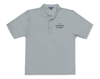 Polo clásico certificado / Logotipo bordado en el pecho