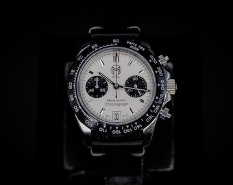 Panda Chronograph Meca Quartz Watch - red Racing
