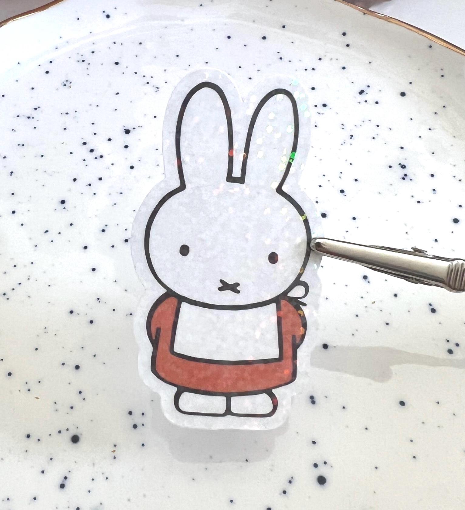 Miffy 2 Holographic Sticker 3pcs. | Journaling Stickers | Phone ...