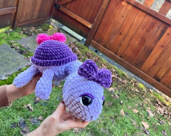 Amigurumi Heart Turtle Crochet Pattern: DIY Plush Tutorial (PDF Pattern)