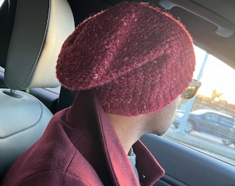 Crochet Slouchy Beanie Pattern – Stylish, Cozy & Easy to Make!