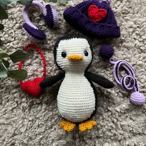Handmade Crocheted Penguin – Adorable Amigurumi Stuffed Penguin Toy
