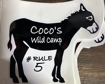 Rule 5 Coco’s Wild Camp Sticker