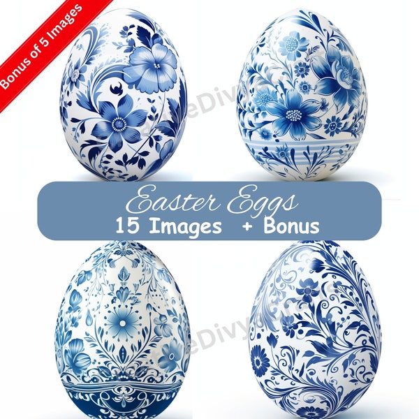 Easter Eggs Clipart, Easter Eggs png, Eggs Floral Clipart, Cute Eggs Clipart, Floral Eggs png, Easter Decorations Clipart, Eggs Graphics