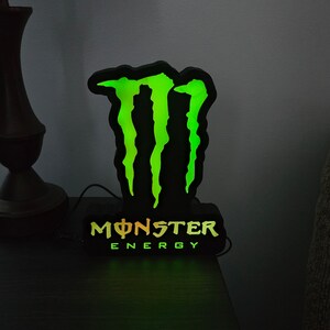 Monster Energy LED lightbox