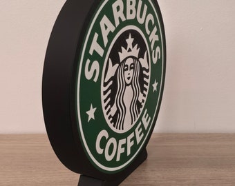 Starbucks display lightbox