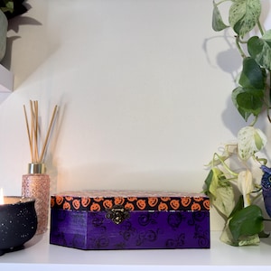 Decorative Miniature Coffin Trinket Box