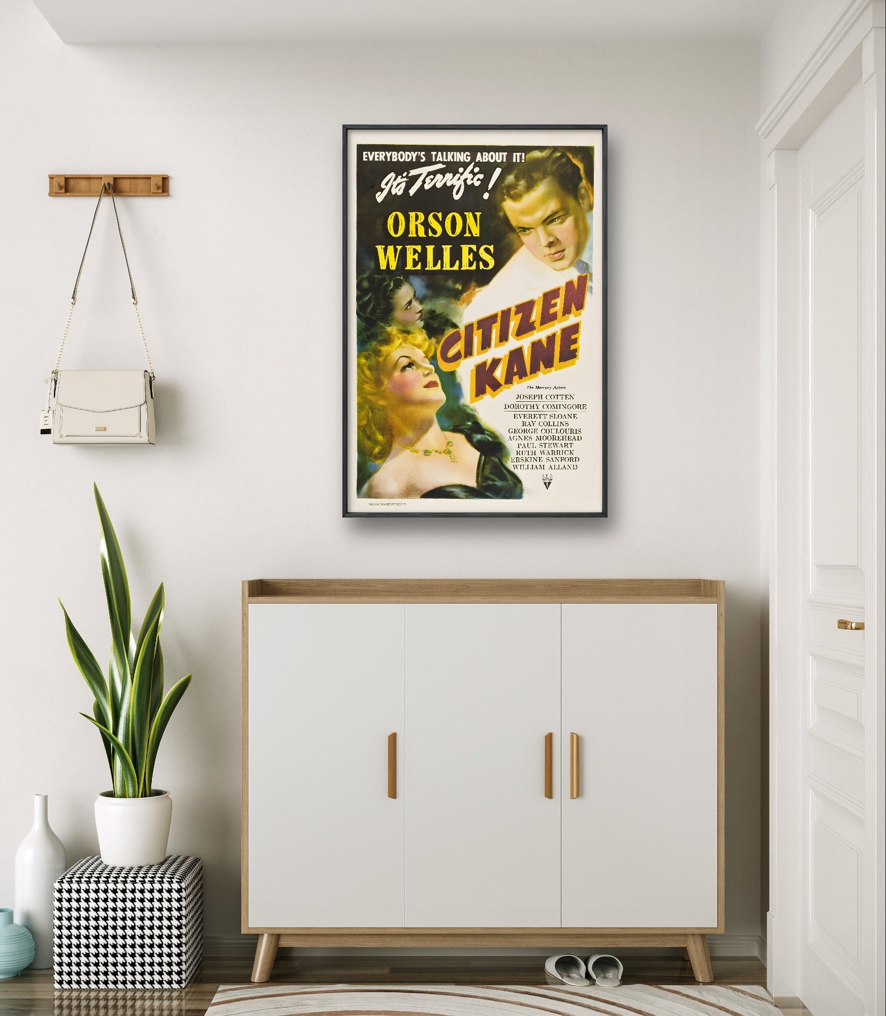 Citizen Kane Print, Citizen Kane Poster, 1941 American Drama Film