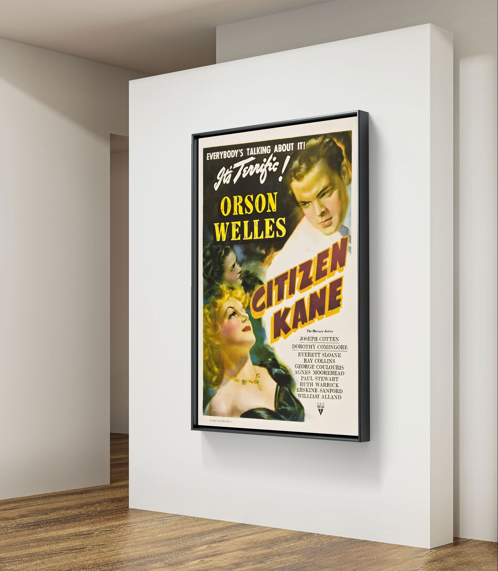 Citizen Kane Print, Citizen Kane Poster, 1941 American Drama Film