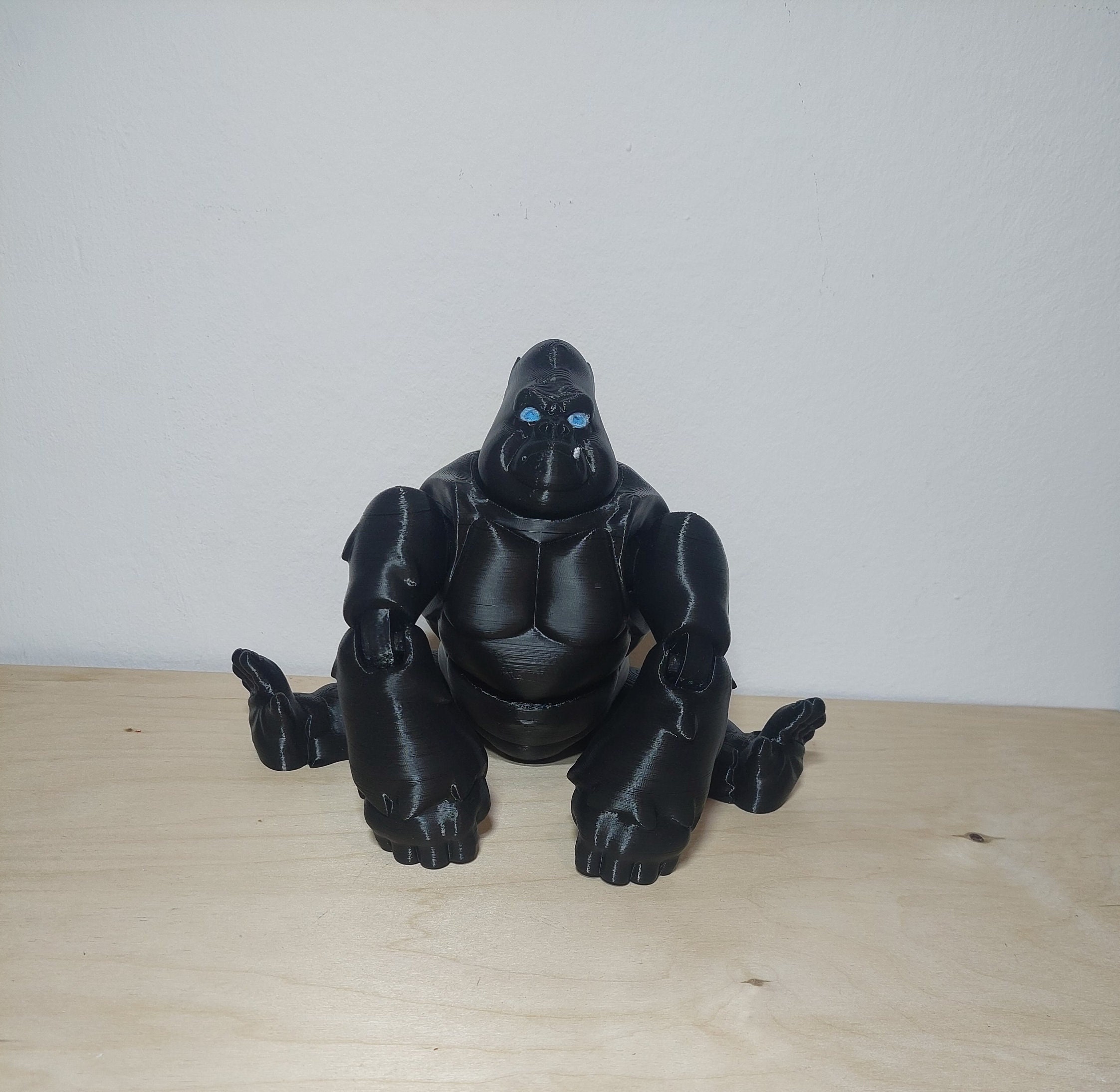 XXL Articulated Gorilla Fidget Toy 3D Printed Etsy