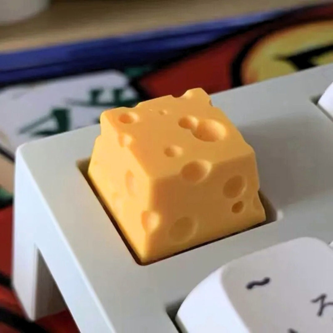 Cheese Keycap Resin Mechanical Keyboard for KEY Cap Chesse Etsy UK