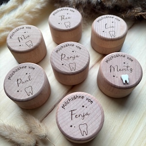Personalized milk tooth box with name | Personalized milk tooth box | Tooth fairy | Box for milk teeth | Tooth box | Children's | Wooden box | Tooth box | Wooden box