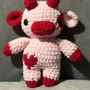 Heart Cow Plushie