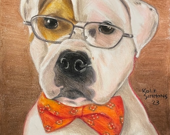 Custom Pet Portraits - Colored Pencil