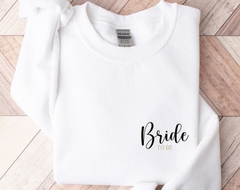 Bride to be Pullover und Team Braut Pullover | JGA | Trauzeugin |  | Personalisiertes Geschenk | Junggesellinnenabschied | Hochzeit