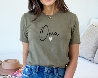 Oma Shirt - Ideales Geschenk zum Geburtstag, zum Muttertag oder zur Schwangerschaftsverkündung - Du wirst Oma