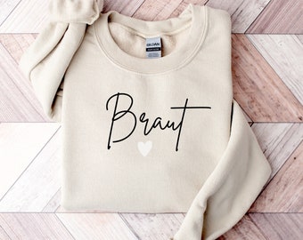 JGA, Braut, Trauzeugin, Team Braut, Personalisiertes Geschenk, Geschenk Trauzeugin, Junggesellinnenabschied, Brautjungfer, Braut Pullover