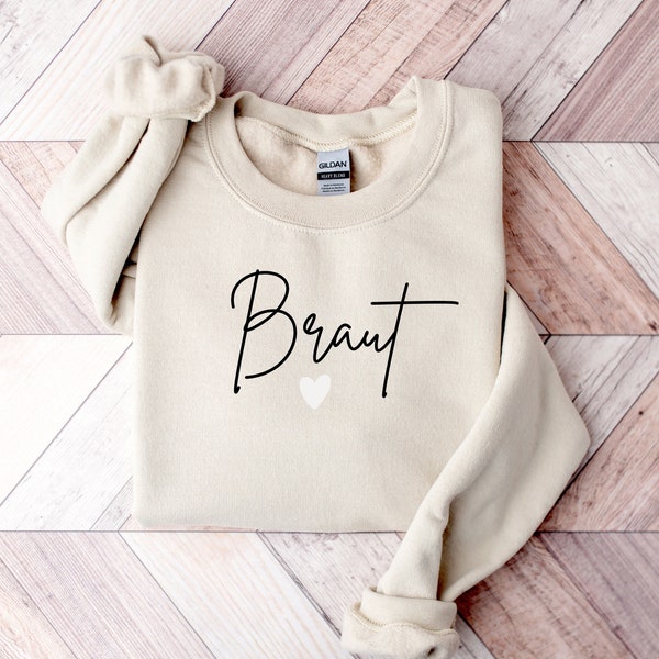 JGA, Braut, Trauzeugin, Team Braut, Personalisiertes Geschenk, Geschenk Trauzeugin, Junggesellinnenabschied, Brautjungfer, Braut Pullover