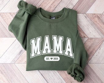 Muttertagsgeschenk | Mama Shirt | Muttertag | Geschenk Mama | Personalisierter Pullover | Geburtstagsgeschenk | Personalisiertes Geschenk