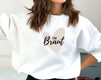 JGA, Braut, Trauzeugin, Team Braut, Personalisiertes Geschenk, Geschenk Trauzeugin, Junggesellinnenabschied, Brautjungfer, Braut Pullover