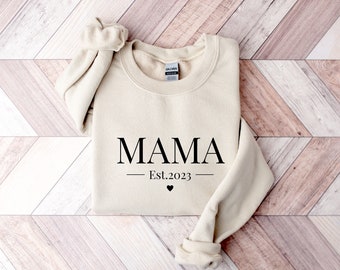 Muttertagsgeschenk | Mama Shirt | Muttertag | Geschenk Mama | Personalisierter Pullover | Geburtstagsgeschenk | Personalisiertes Geschenk