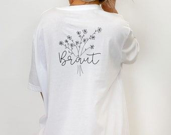 JGA, Braut Shirt, Team Braut, Trauzeugin, Personalisiertes Geschenk, Geschenk Trauzeugin, Junggesellinnenabschied, Brautjungfer