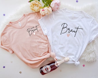 JGA, Braut Shirt, Trauzeugin Tshirt, Team Braut, Team Bride Shirt, JGA Gruppenshirt, Junggesellinnenabschied, Brautjungfer