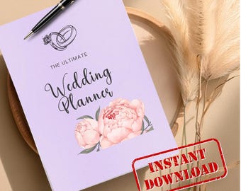 Ultimate Wedding Planner| Digital Download/Printable Bridal Organizer