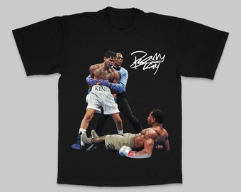 Ryan Garcia Devin Haney KO Picture Fight T-shirt vintage Ryan Garcia Signature. Tshirt de haute qualité avec impression oversize !