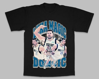 Luka Doncic Vintage Tshirt available in multiple colors. High quality Tshirt with oversize print !