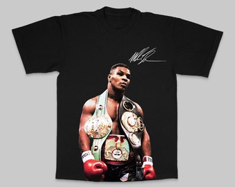 Mike Tyson Iron Mike WBC Champion Vintage Style Tshirt. High quality Tshirt with oversize print !