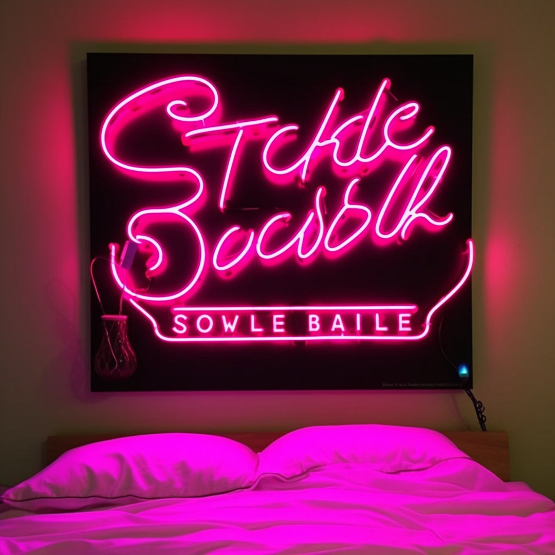 Custom Neon Sign,led Neon Light, Name Neon Sign,handmade Neon Sign,wall Decor,led Wedding Sign