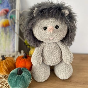 Hedgehog knitted toy, Toy. Soft toy. Hedgehog kids birthday kids gift